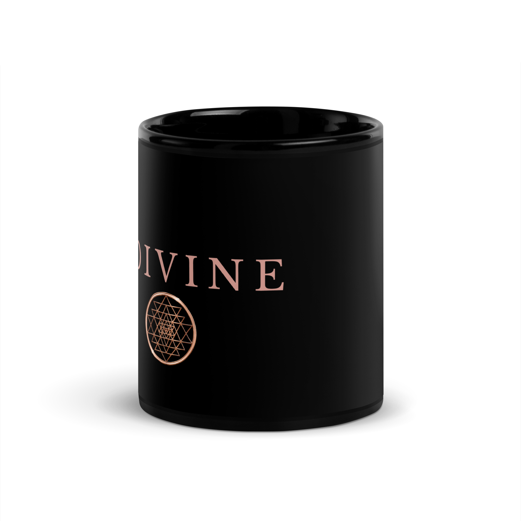 I am DIVINE Sry Yantra (zwart glossy) - Afbeelding 3