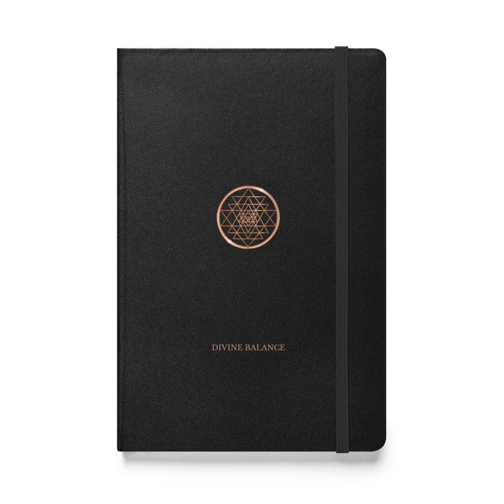 Hardcover bound notebook