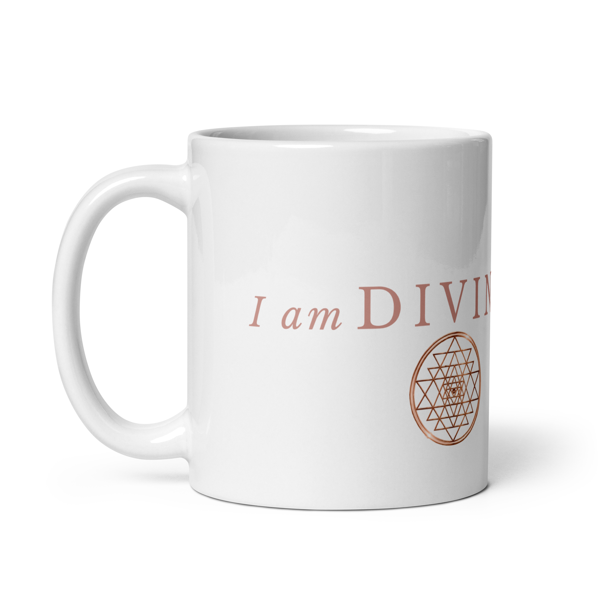 I am DIVINE Sri Yantra (wit Glossy) - Afbeelding 3