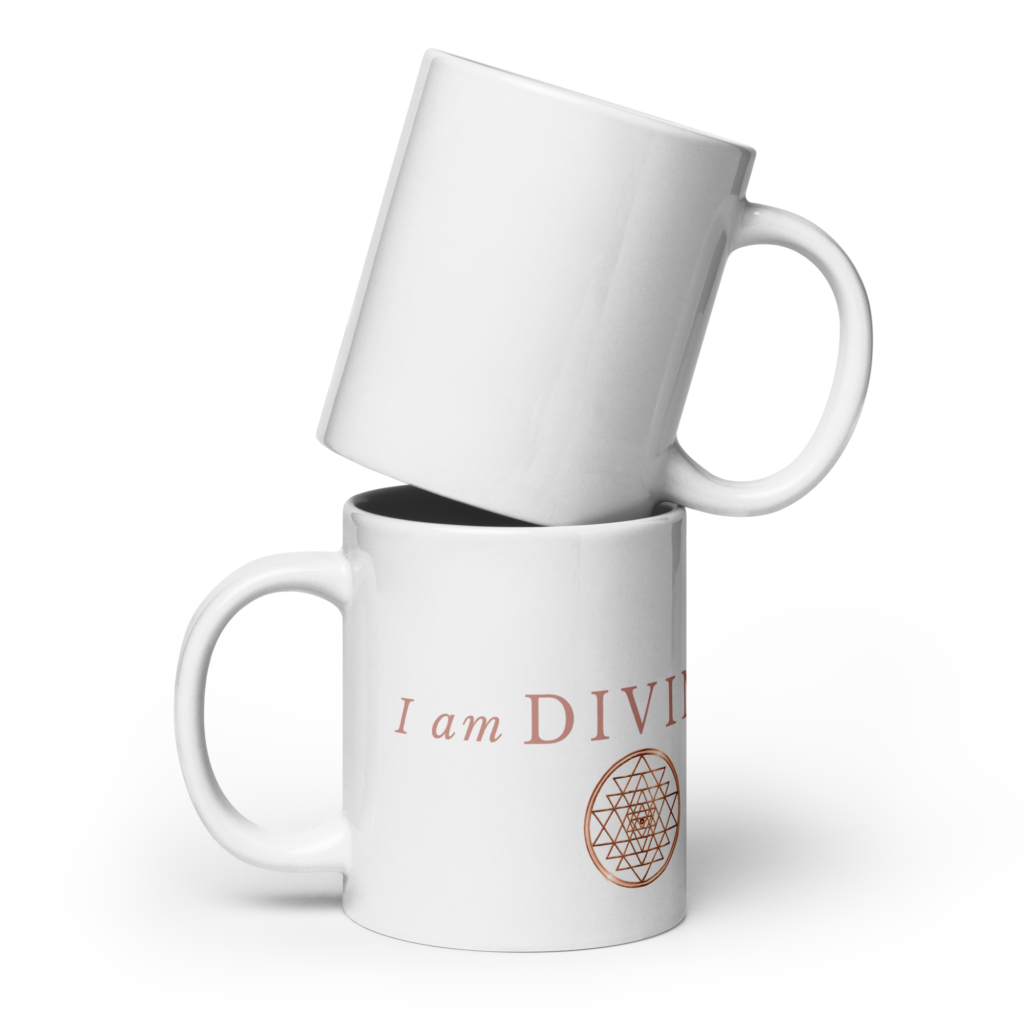I am DIVINE Sri Yantra (wit Glossy)